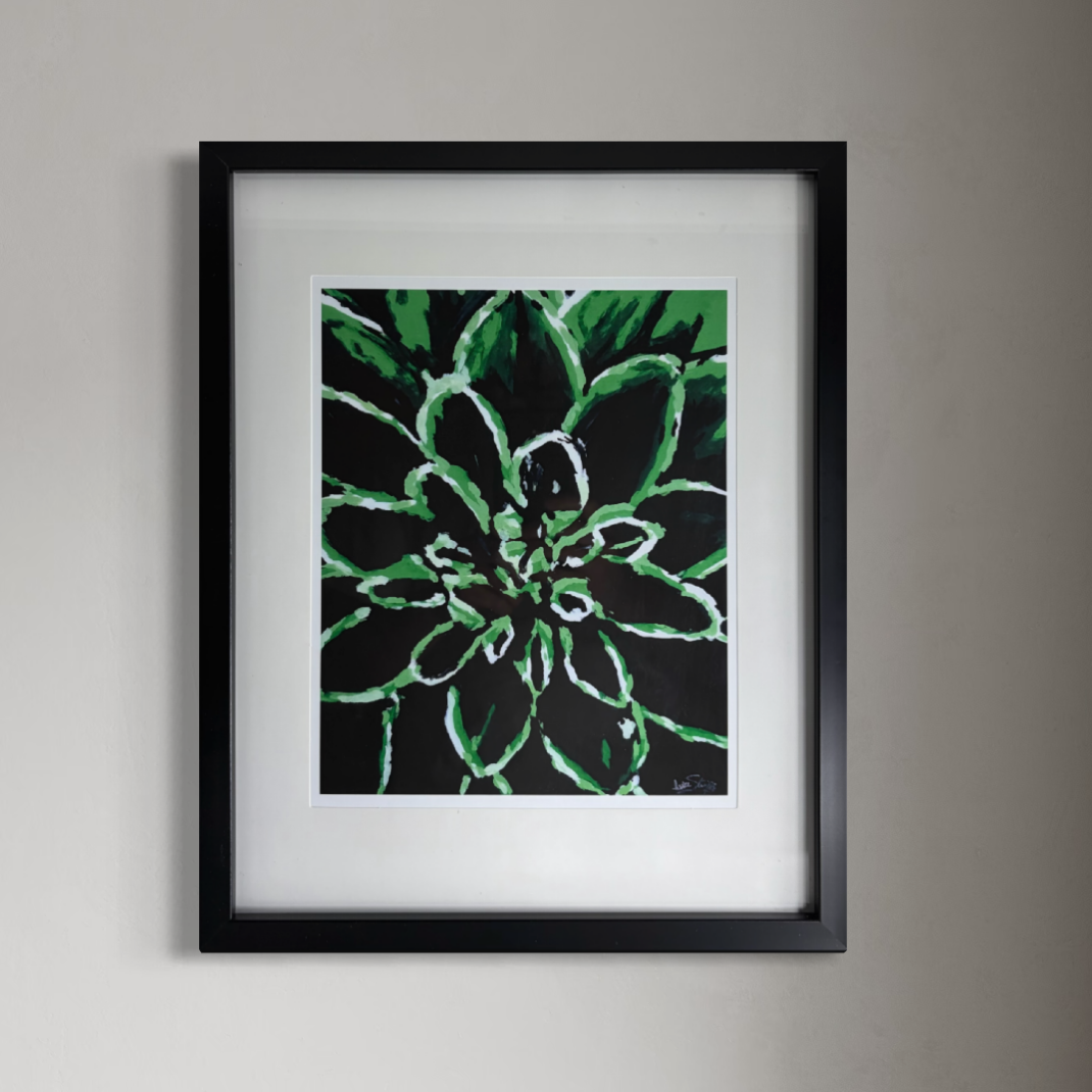 Studio Art Print of 'Her Eyes Never Lie' by Luke Edward Stripp.